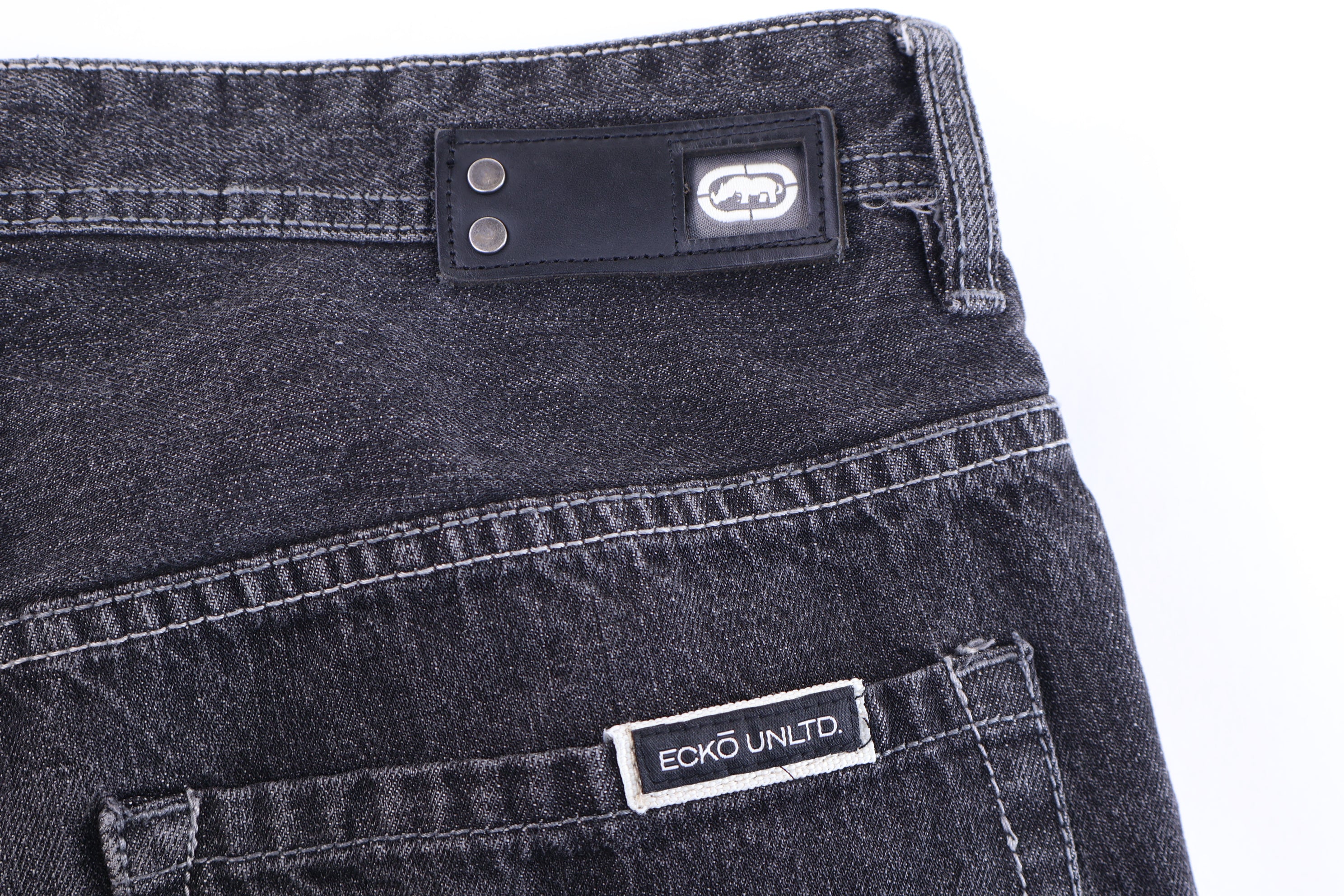 Y2K Ecko Unlimited Embroidered Denim Jeans