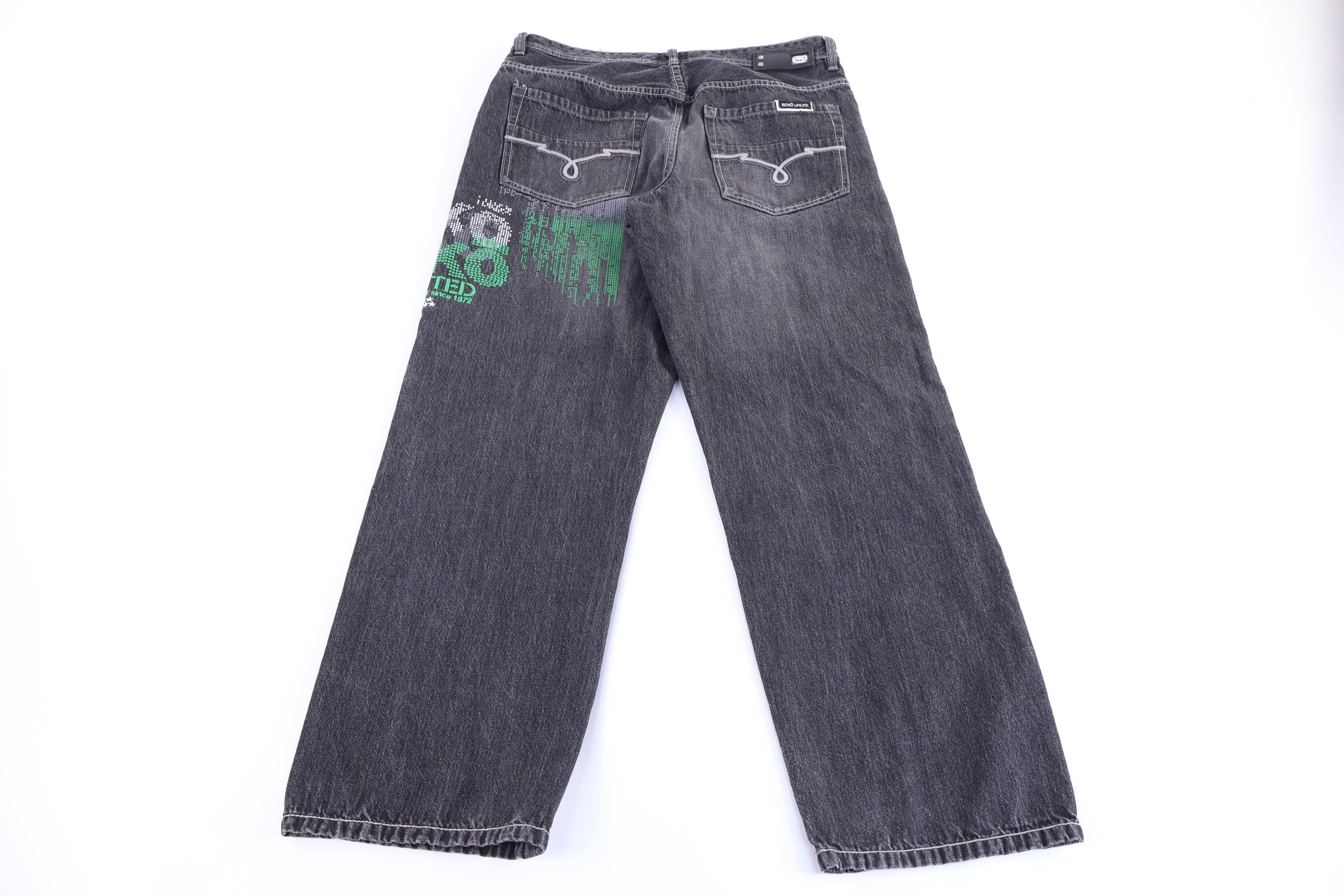 Y2K Ecko Unlimited Embroidered Denim Jeans