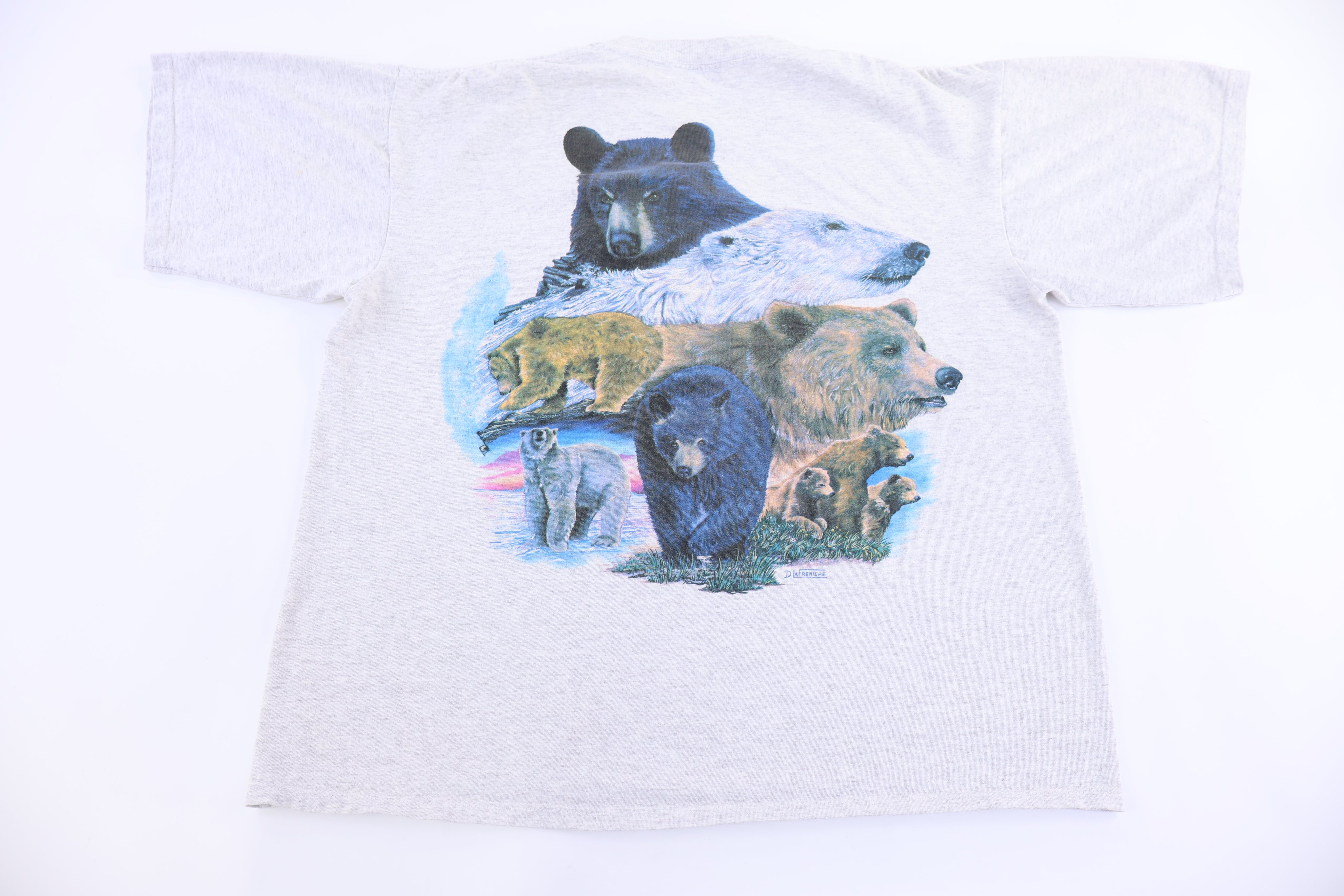 90's Bears Nature Graphic T-shirt