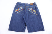 Rocawear Medium Wash Denim Shorts