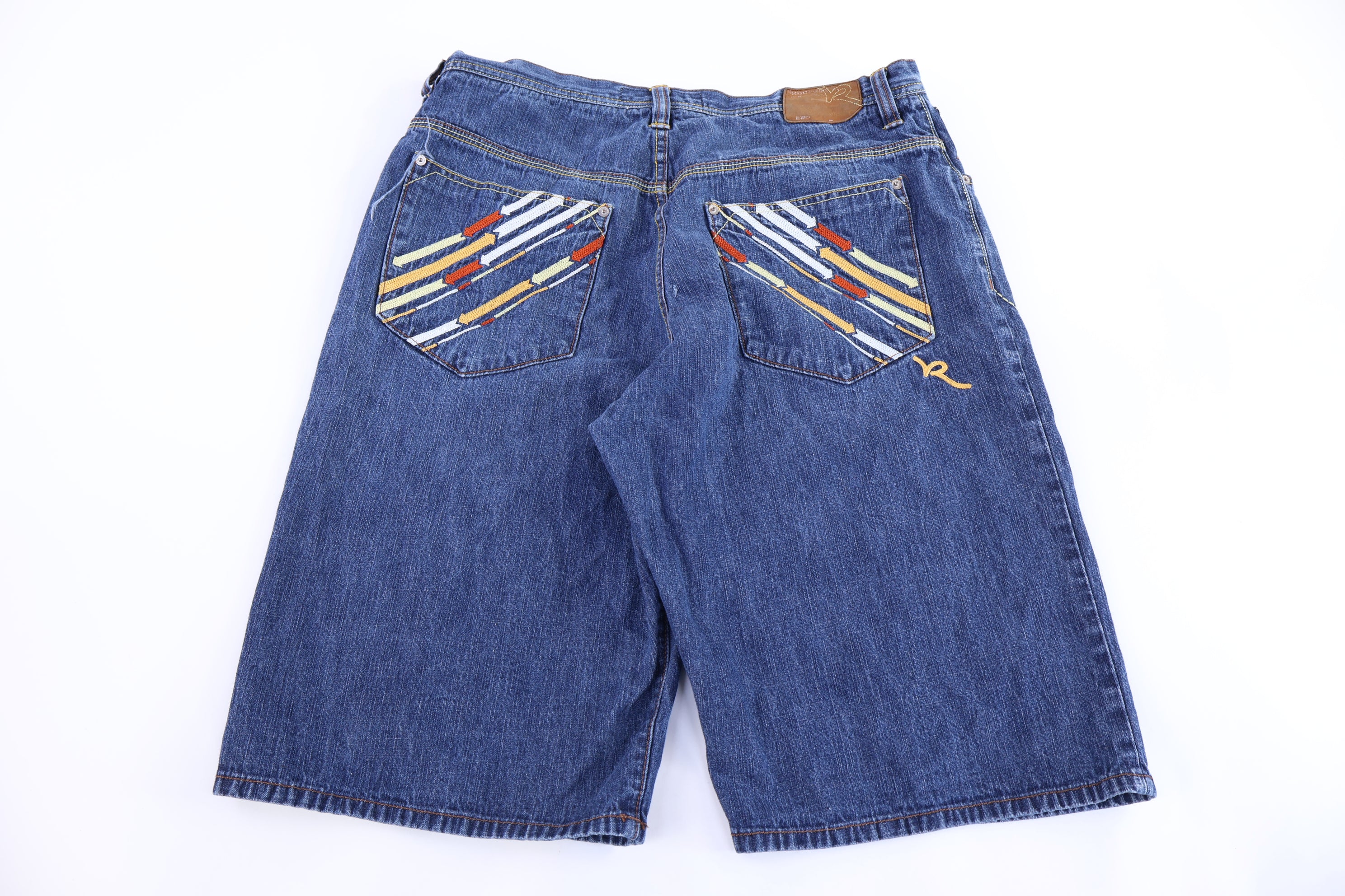 Rocawear Medium Wash Denim Shorts