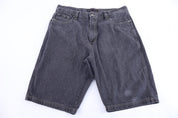 FUBU Collection Black Denim Shorts