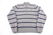 Polo by Ralph Lauren Embroidered Logo Quarter Zip Pullover
