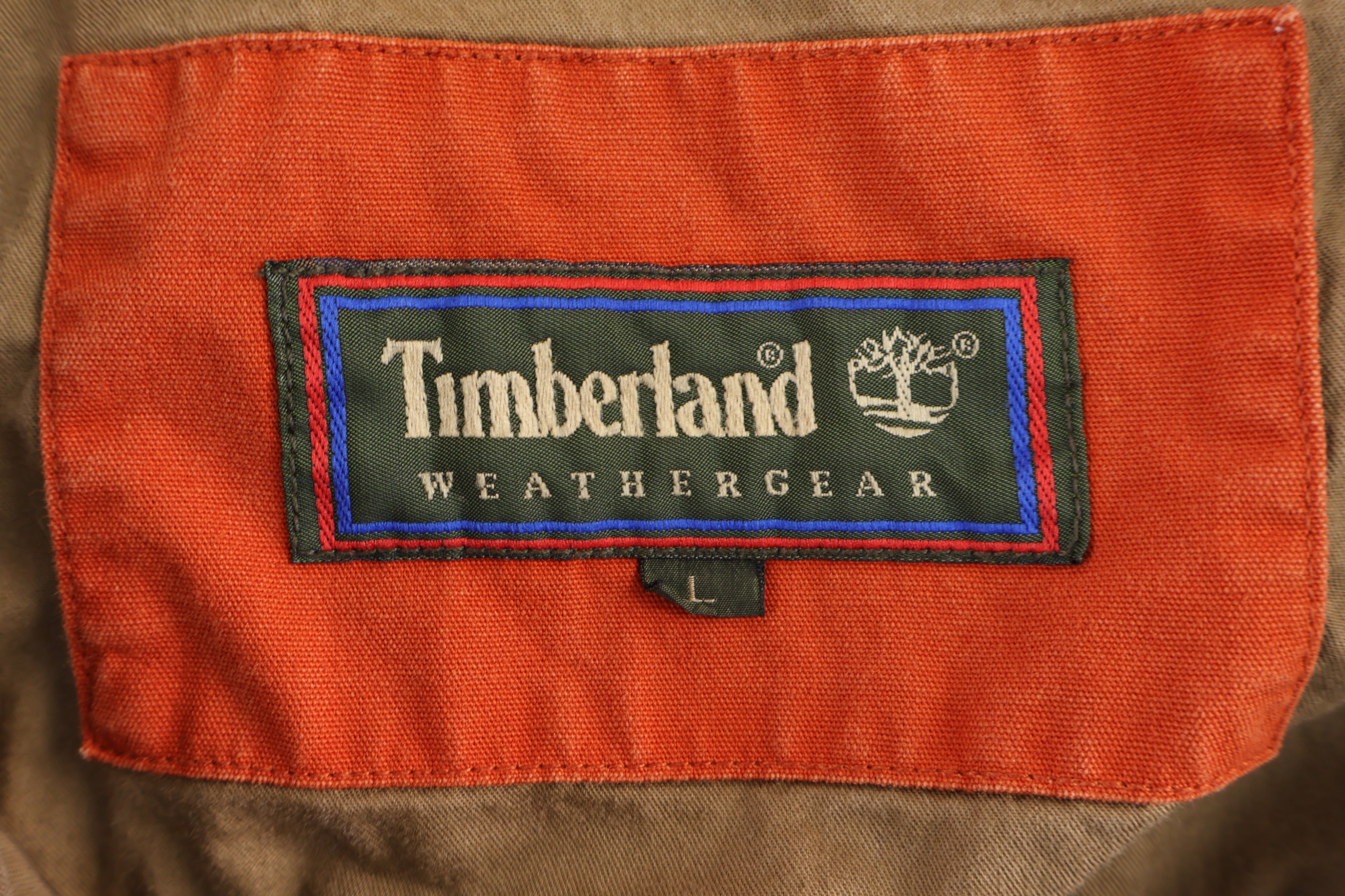 90's Timberland Orange Duck Jacket