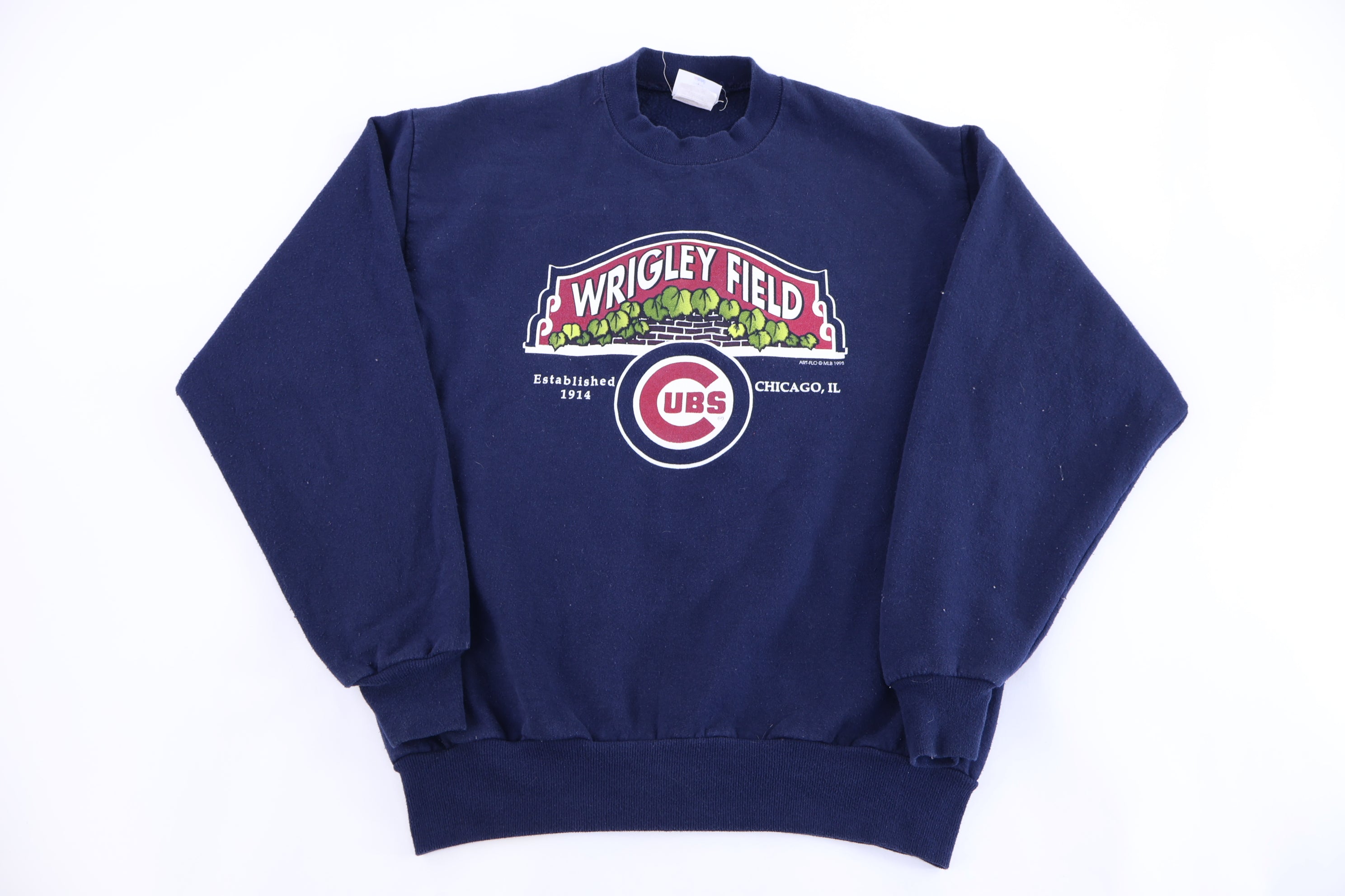 1995 Chicago Wrigley Field Baseball Sweatshirt