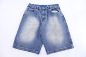 Evolution Denim Light Wash Denim Shorts