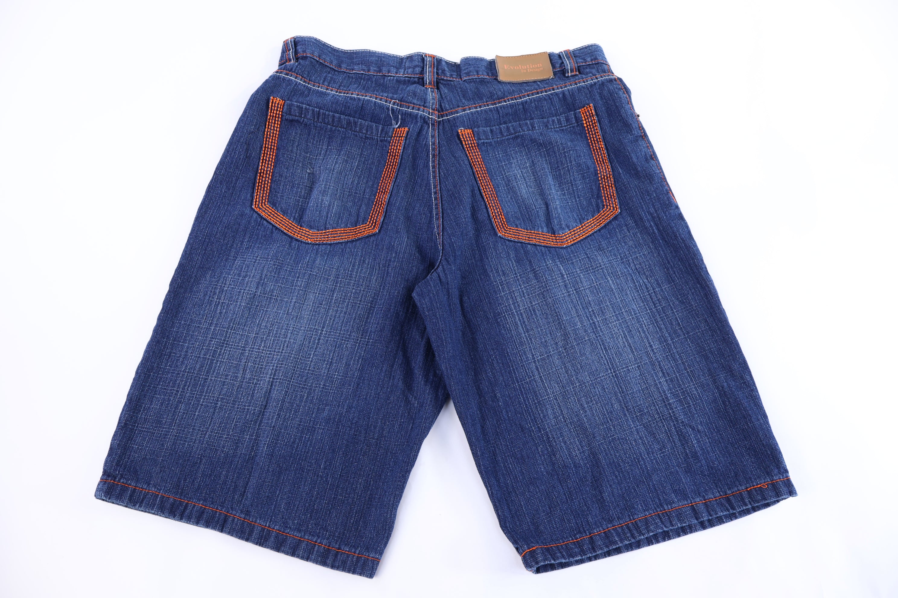 Evolution Dark Wash Denim Shorts