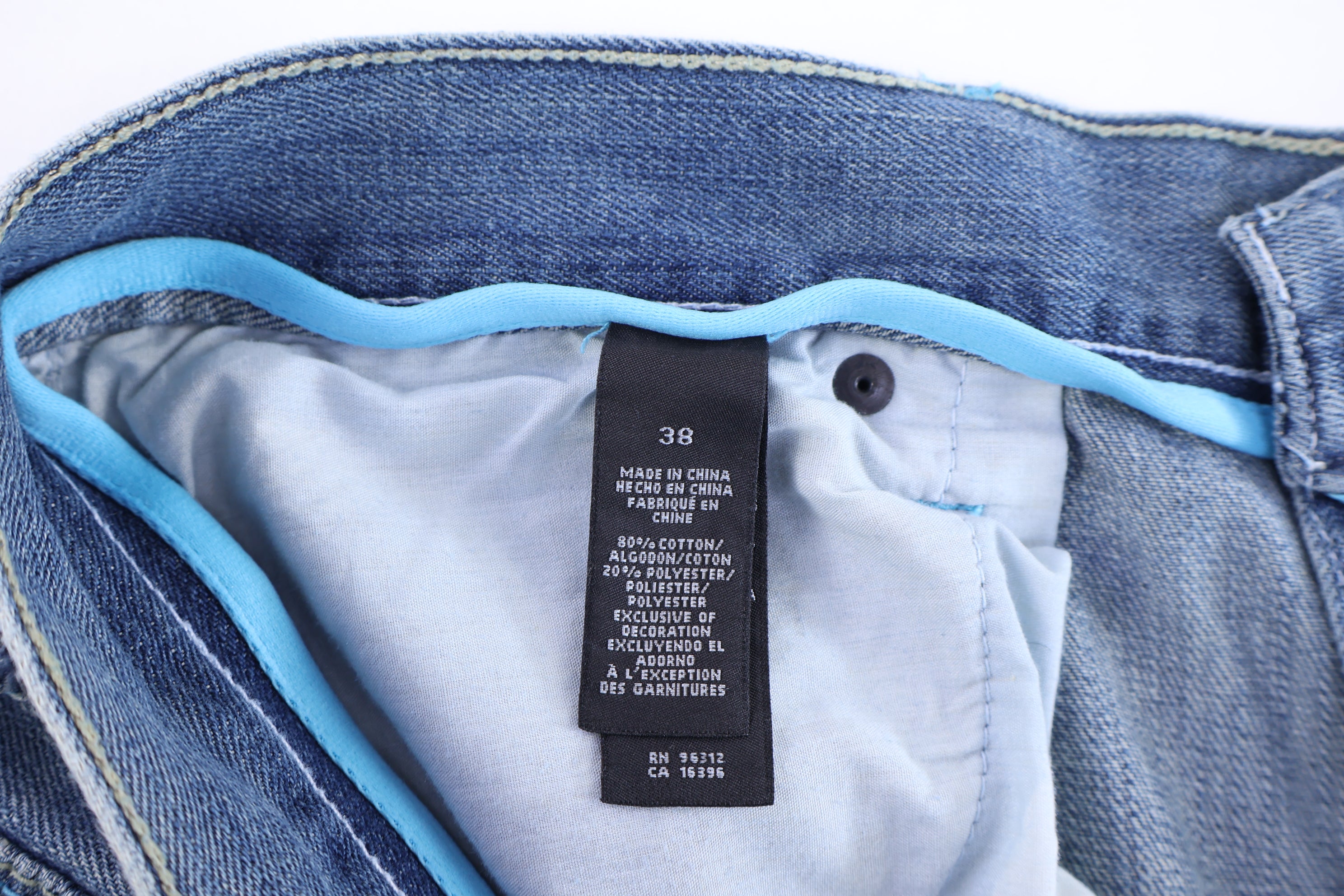 Y2K Enyce Light Wash Denim Shorts