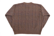 Vintage Towncrfat Brown Knit Sweater