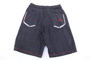Phat Farm Black Denim Shorts