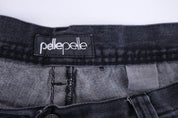 Pelle Pelle Black Denim Shorts