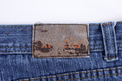 Y2K Brooklyn Xpress Blue Denim Shorts