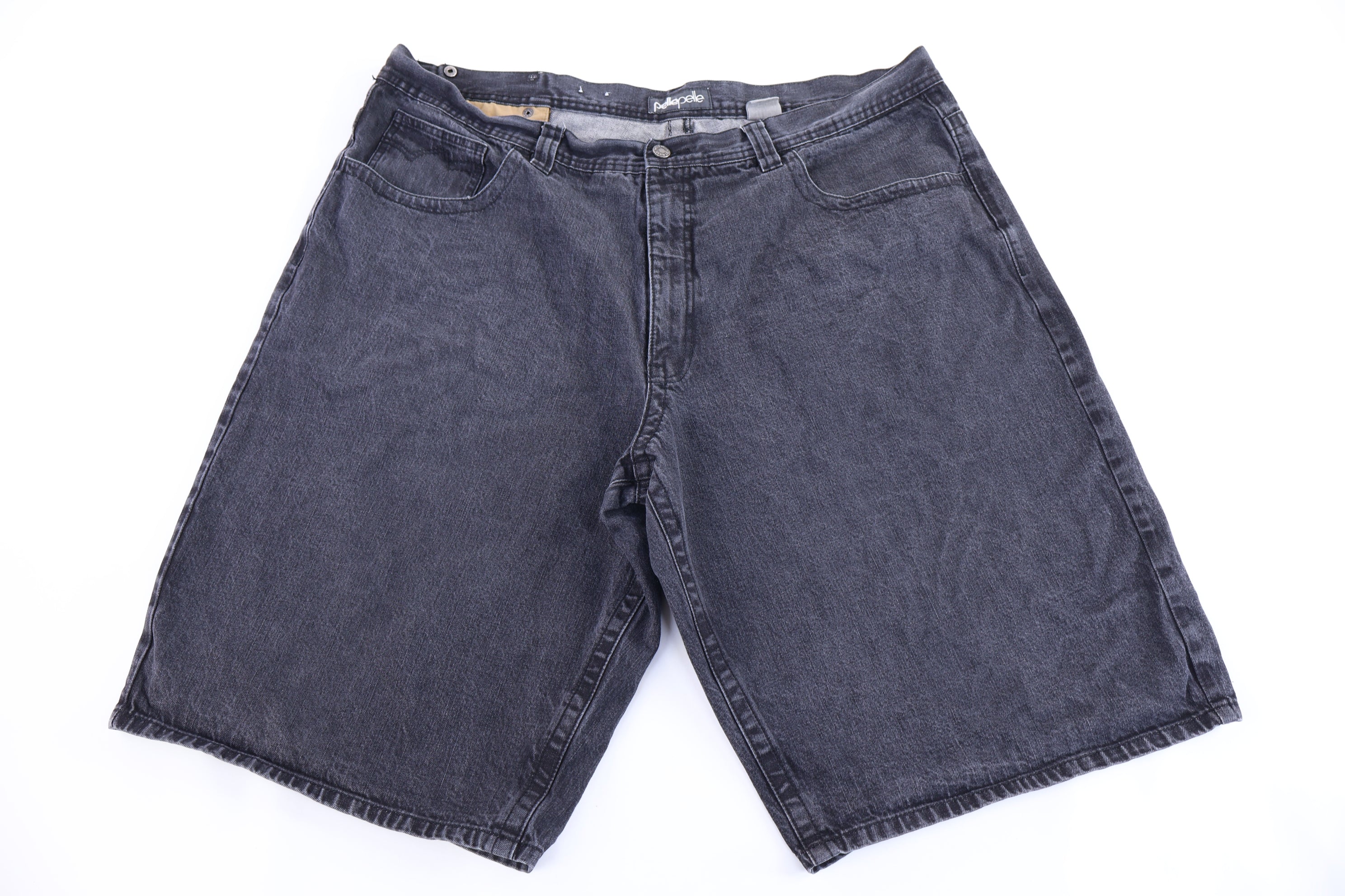 Pelle Pelle Black Denim Shorts