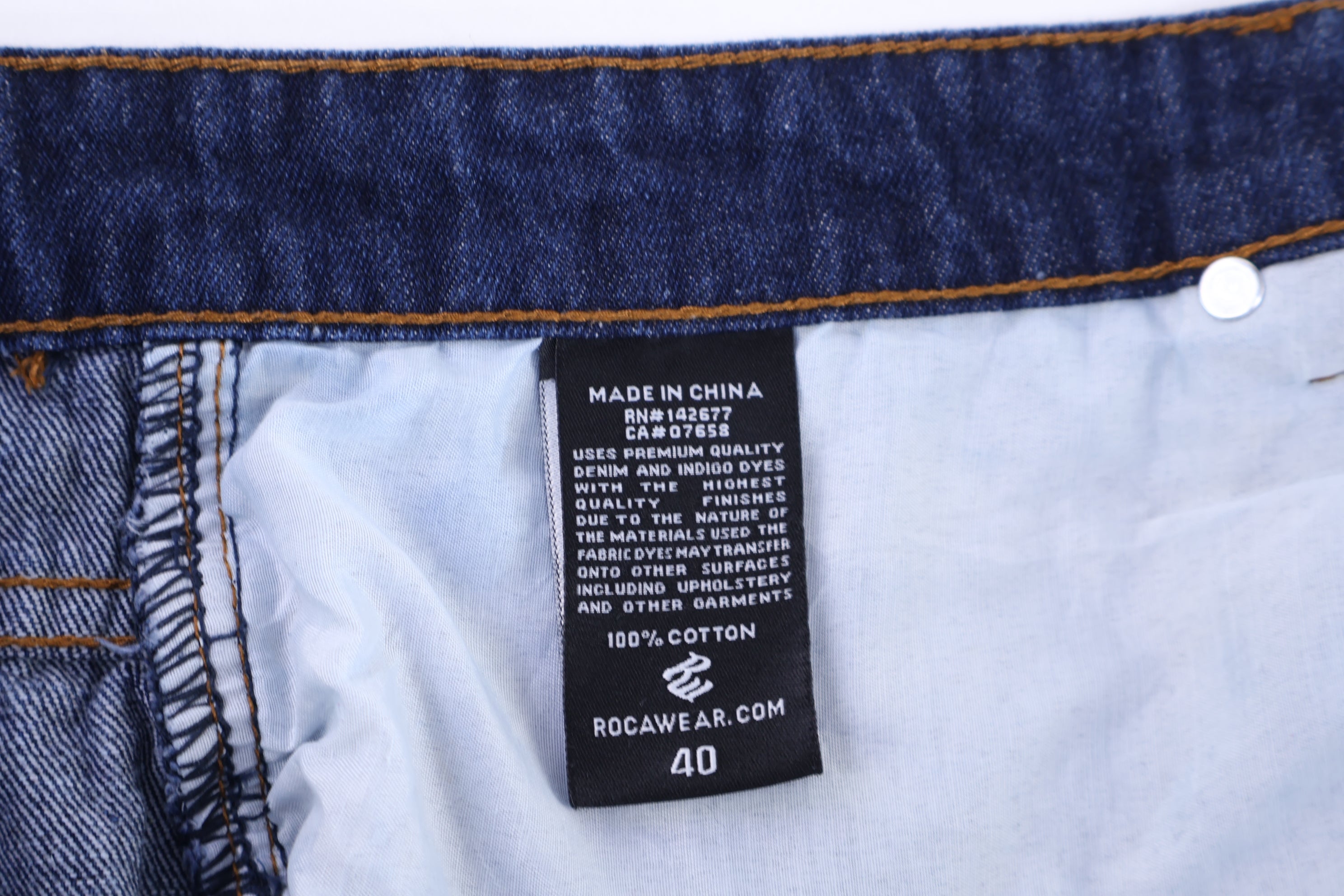 Rocawear Dark Wash Denim Shorts