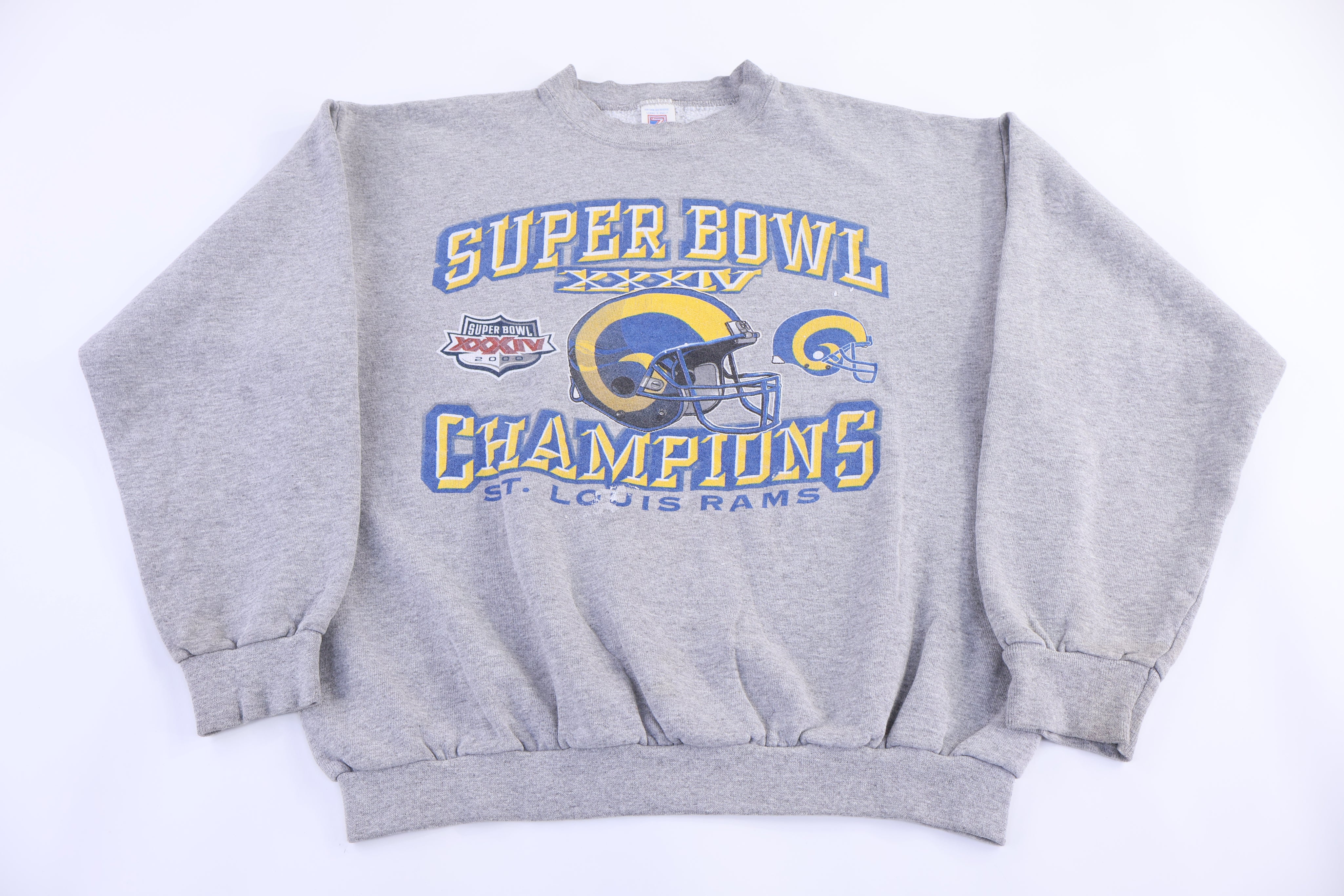 2000 St. Louis Rams Superbowl Champions Sweatshirt