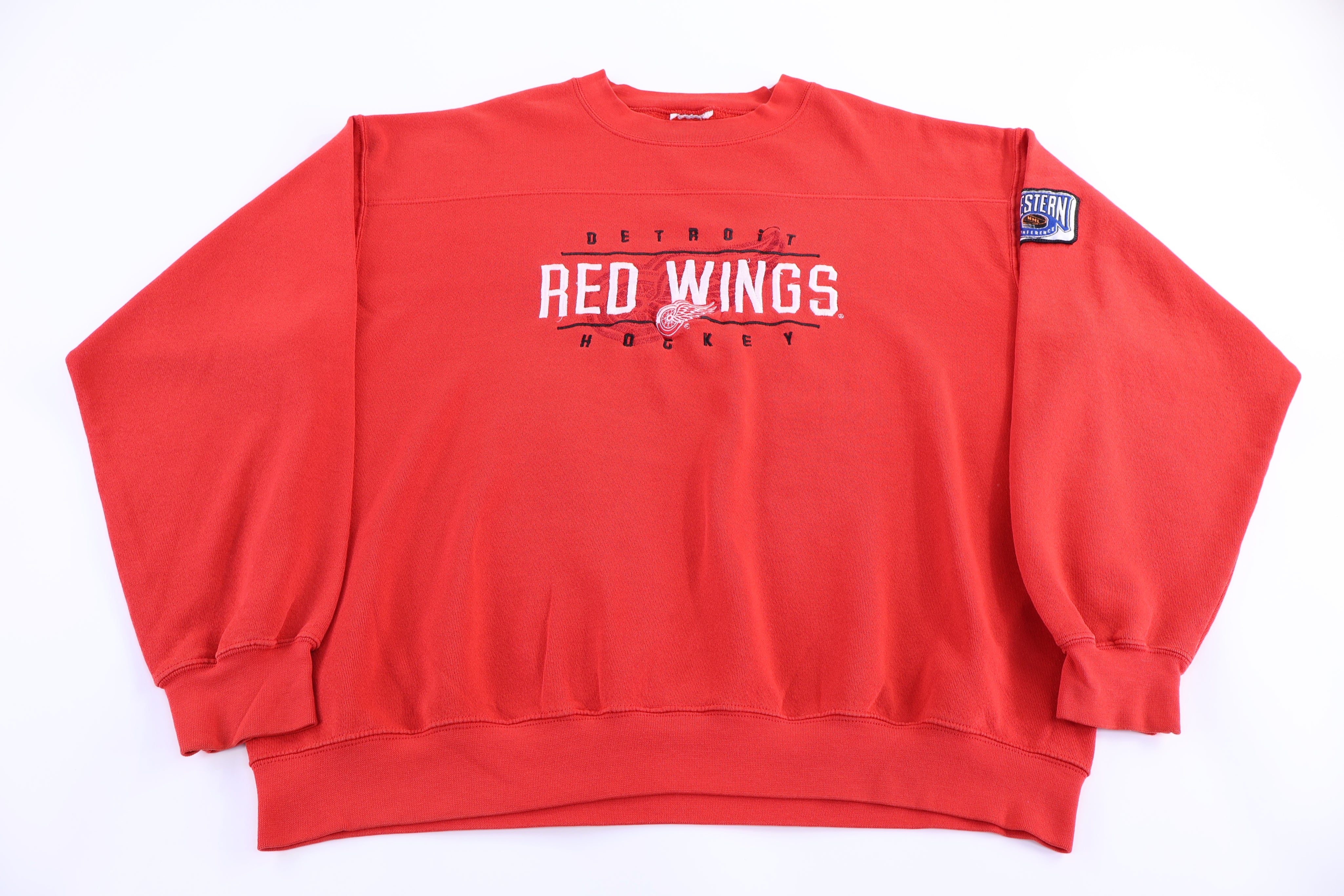 90's Detroit Red Wings Hockey Sweatshirt