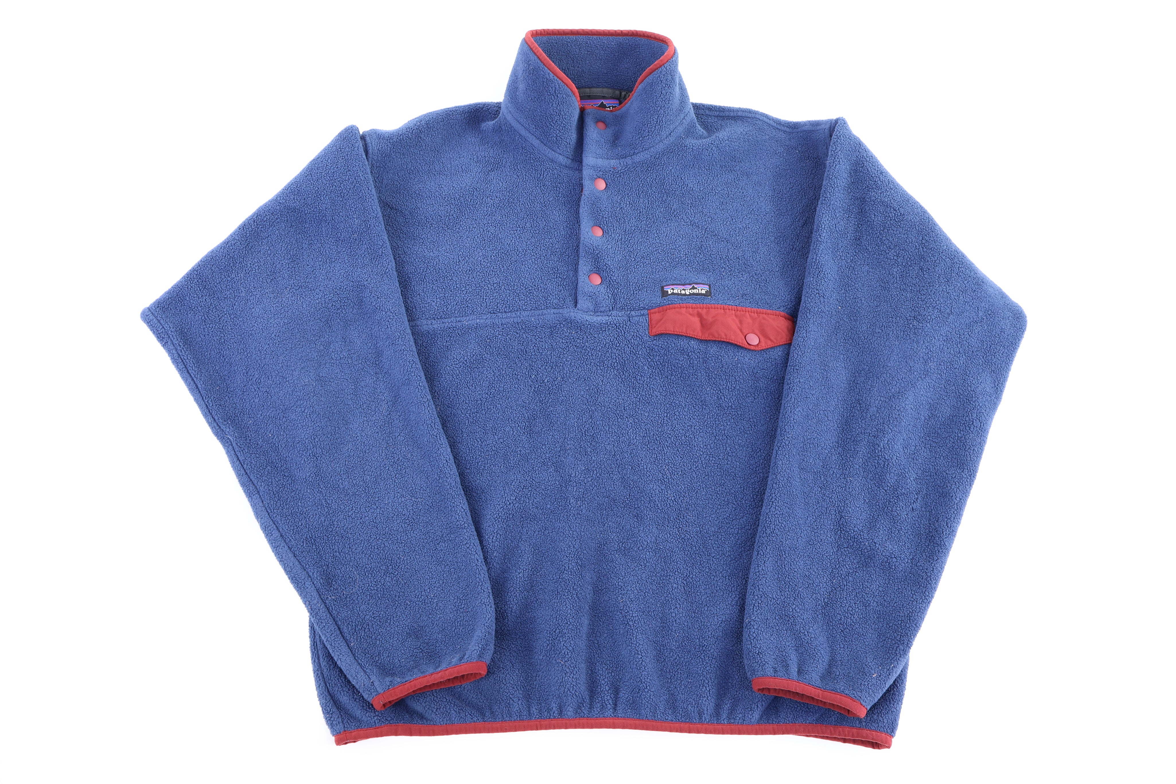 Patagonia Synchilla Logo Patch Snap-T Fleece Pullover