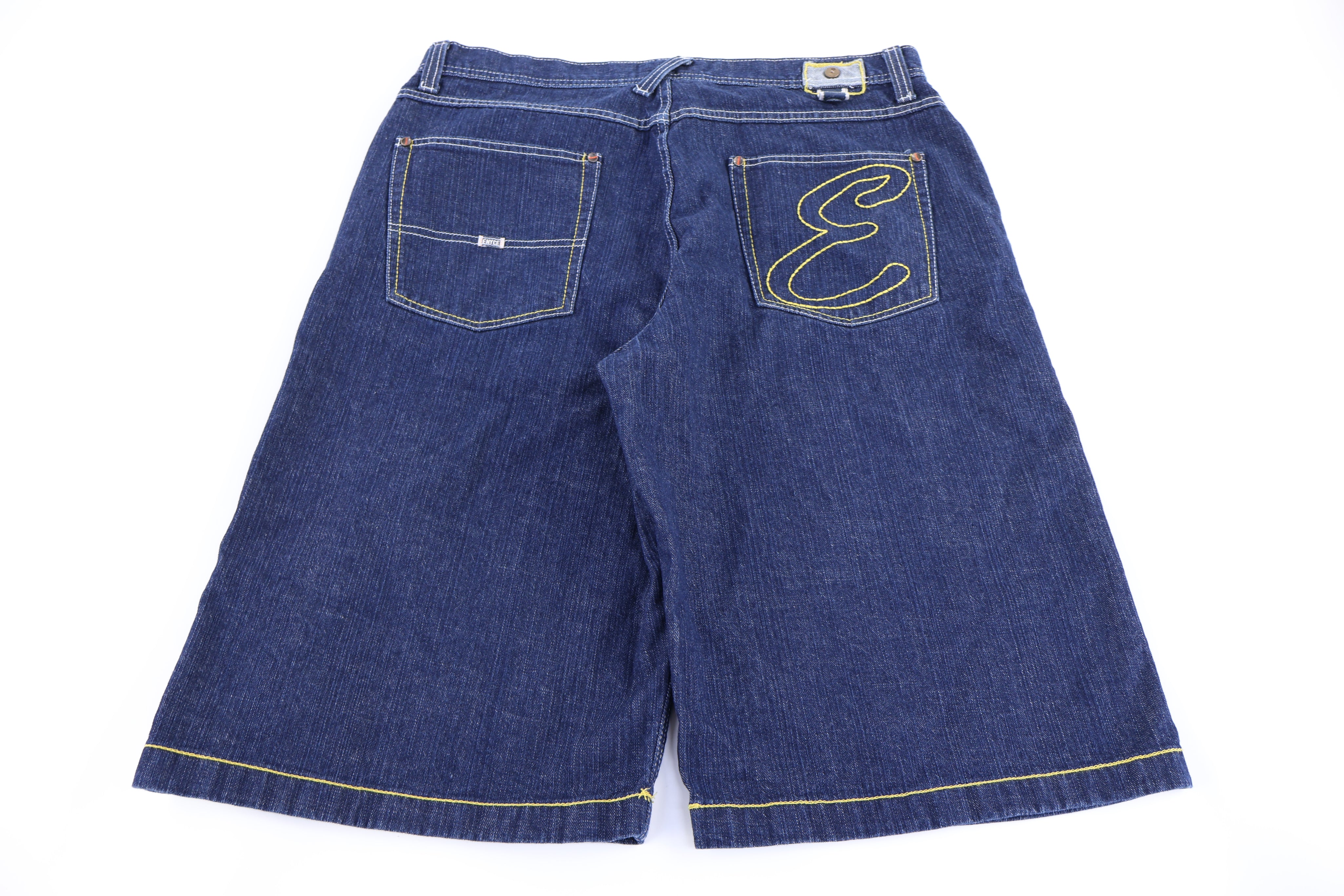 Y2K Enyce Dark Wash Denim Shorts