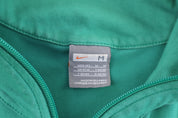 Women's Vintage Nike Green Full Zip Sweater