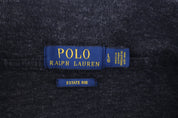 Polo Ralph Lauren Embroidered Logo Grey Quarter Zip Pullover