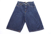Brooklyn Xpress Dark Wash Denim Shorts