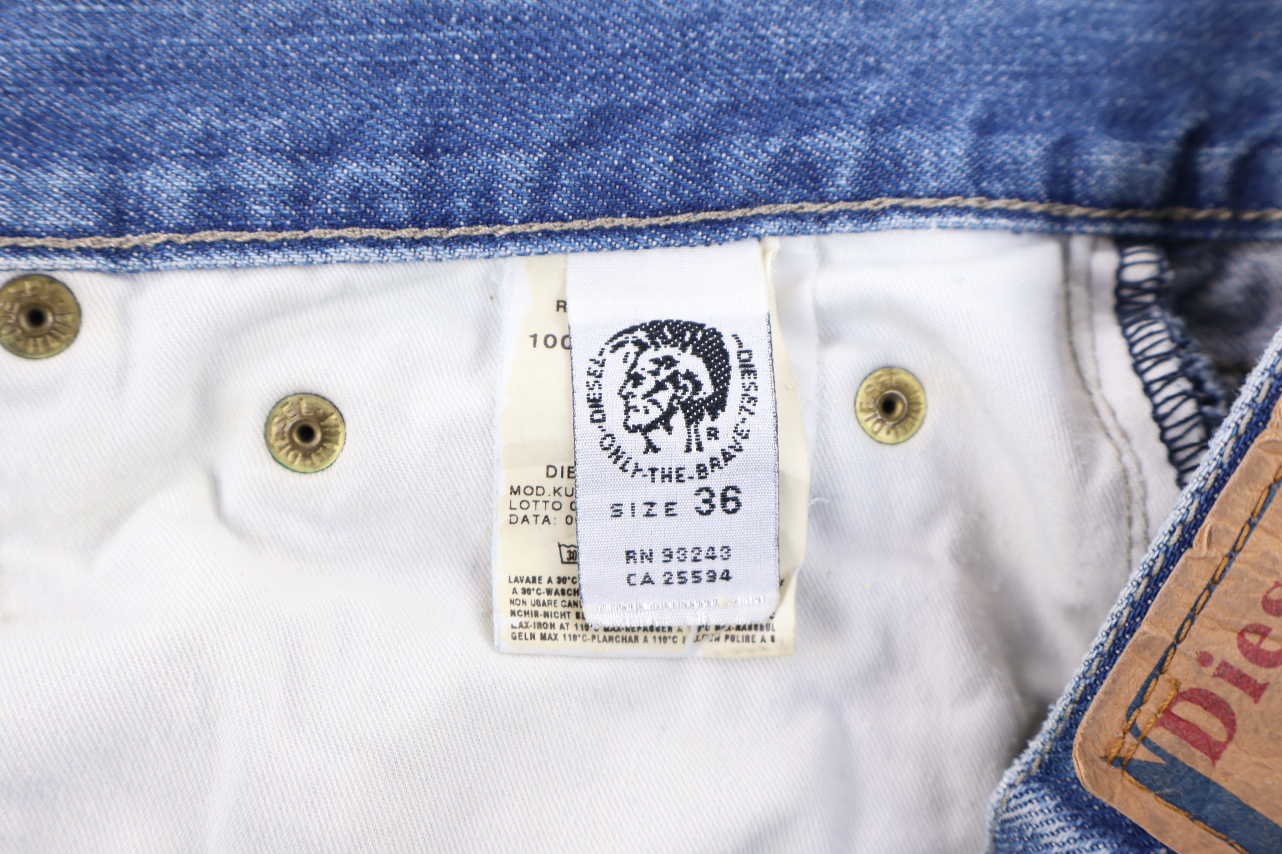 Diesel Industry Medium Wash Denim Jeans