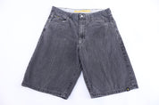 Y2K Dvse One Grey Denim Shorts