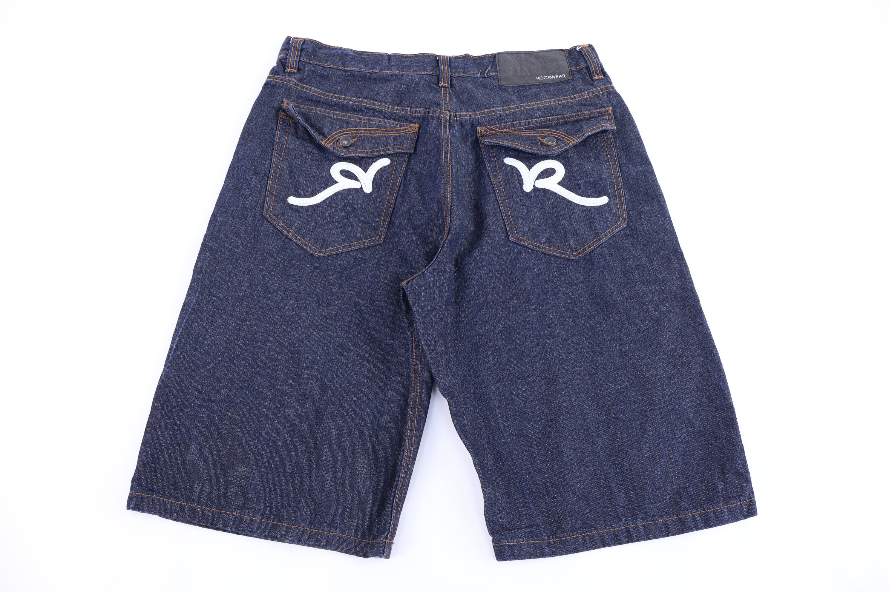 Rocawear Dark Wash Denim Shorts