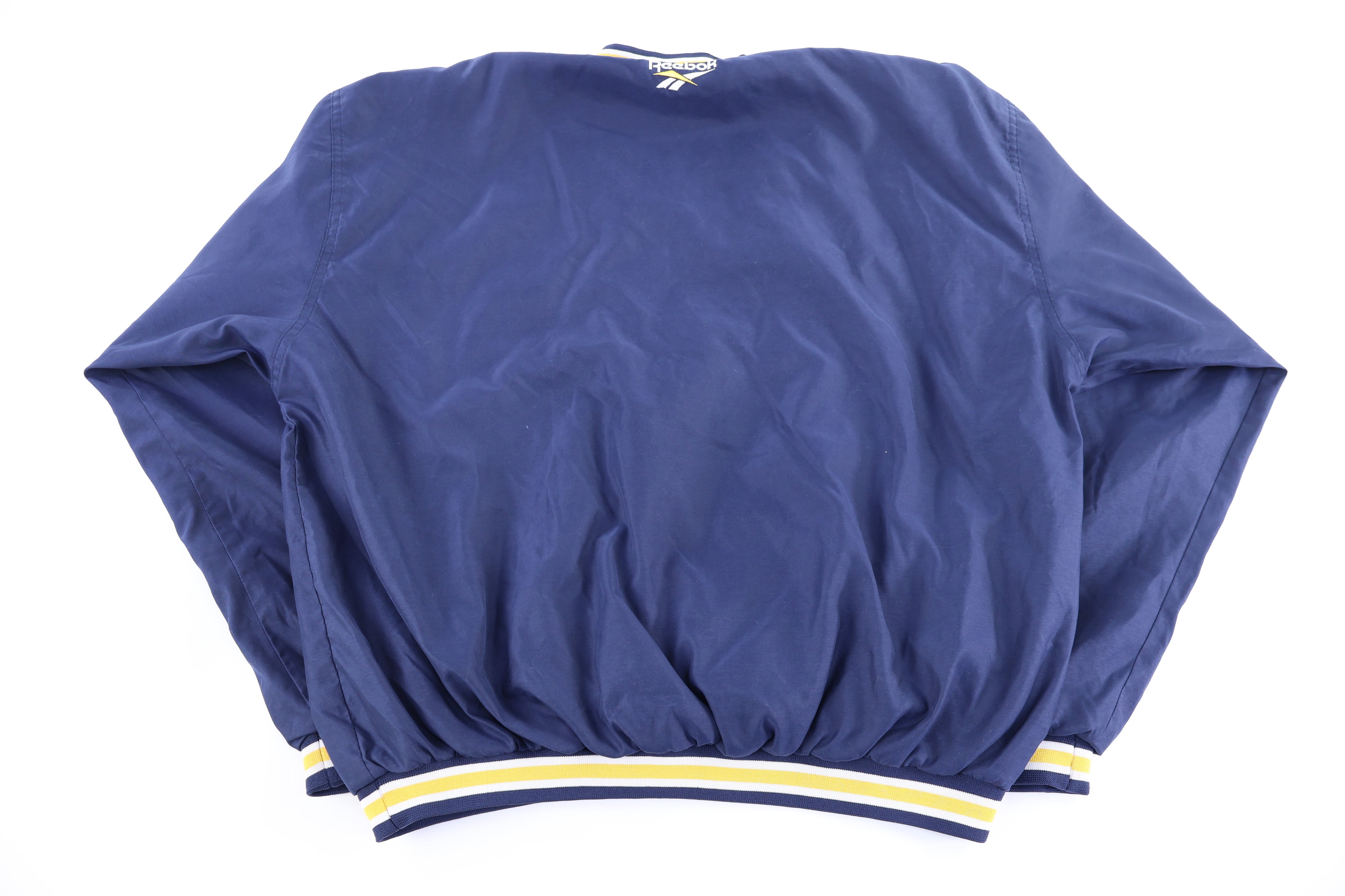 Vintage Reebok University of Michigan Pullover Windbreaker
