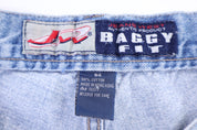 JW Light Wash Baggy Denim Shorts
