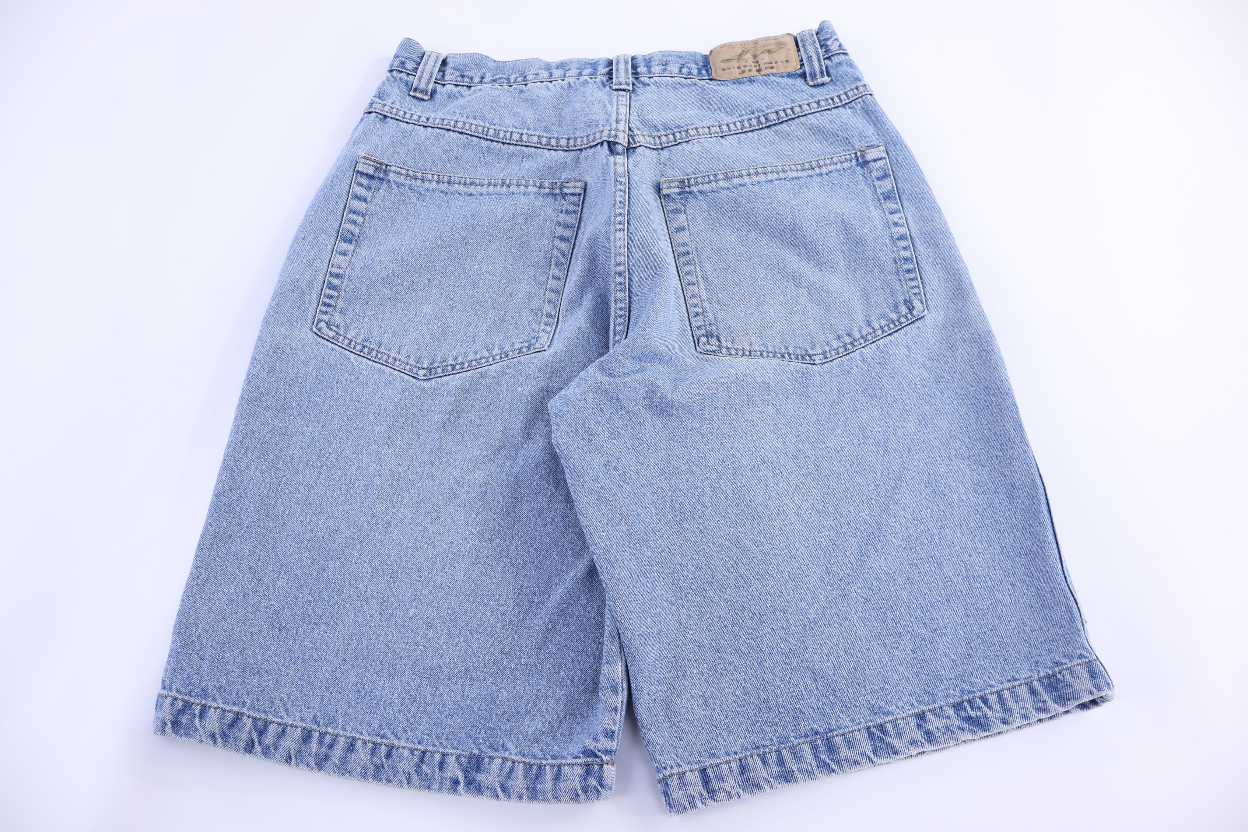 JW Light Wash Baggy Denim Shorts