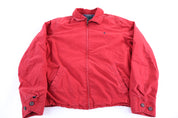 Polo Ralph Lauren Embroidered Logo Red Full Zip Jacket