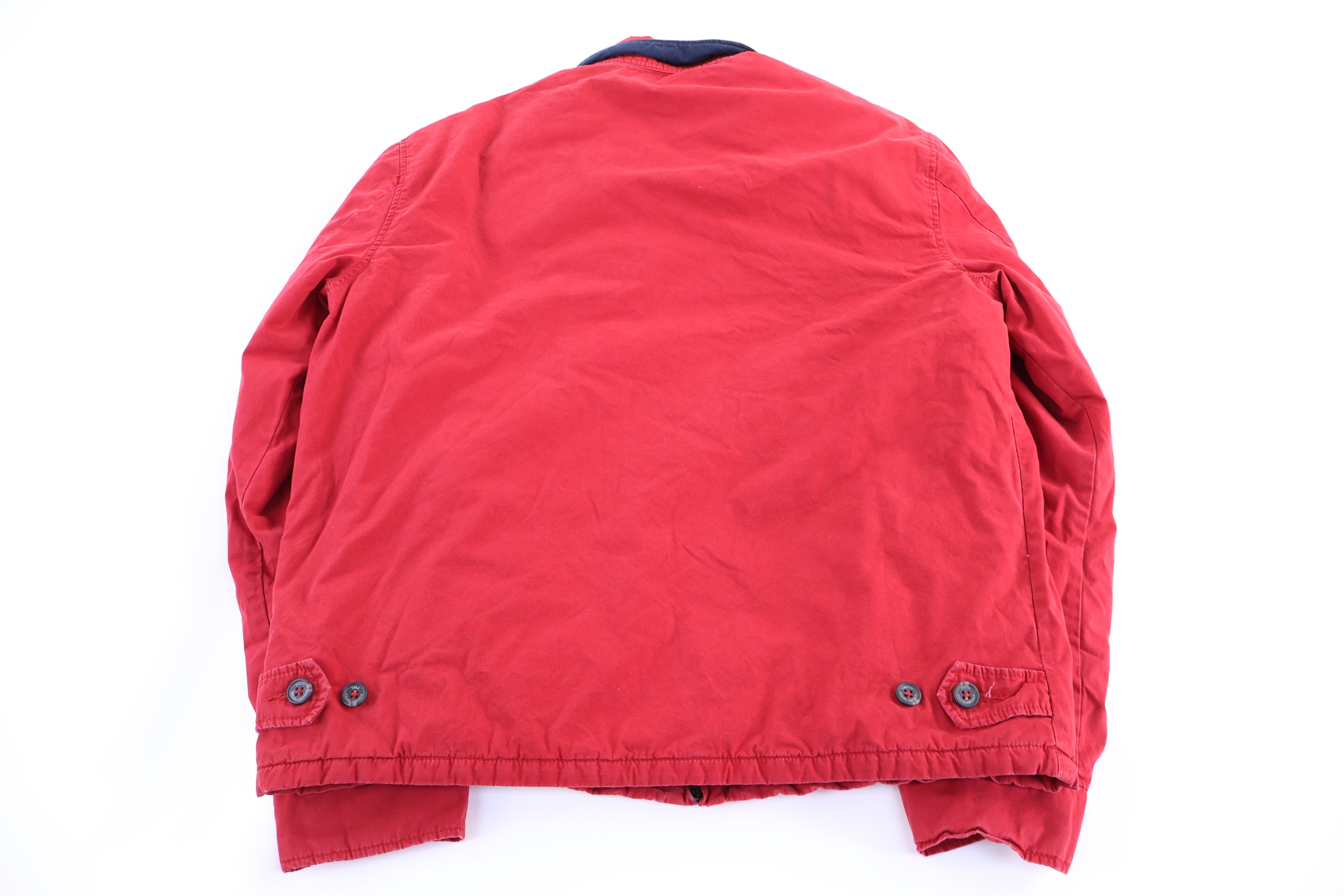 Polo Ralph Lauren Embroidered Logo Red Full Zip Jacket