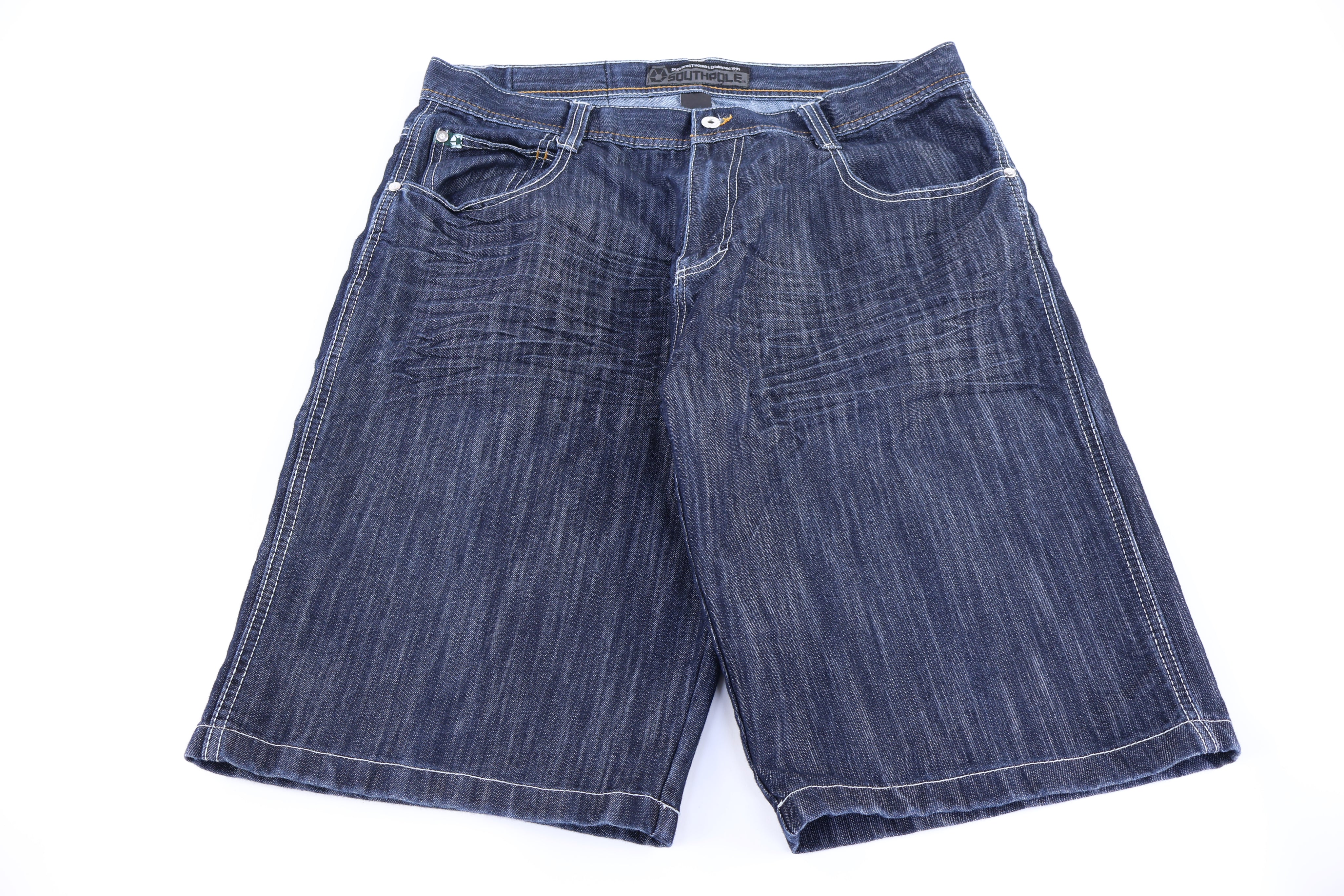 Y2K Southpole Dark Wash Denim Shorts