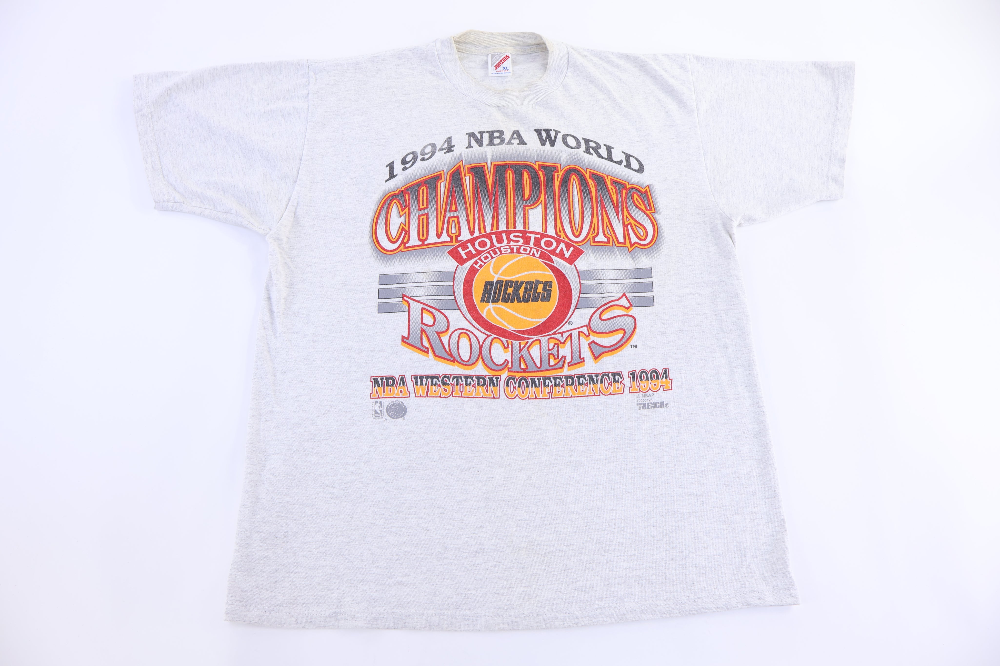 1994 Houston Rockets Basketball World Championship T-shirt