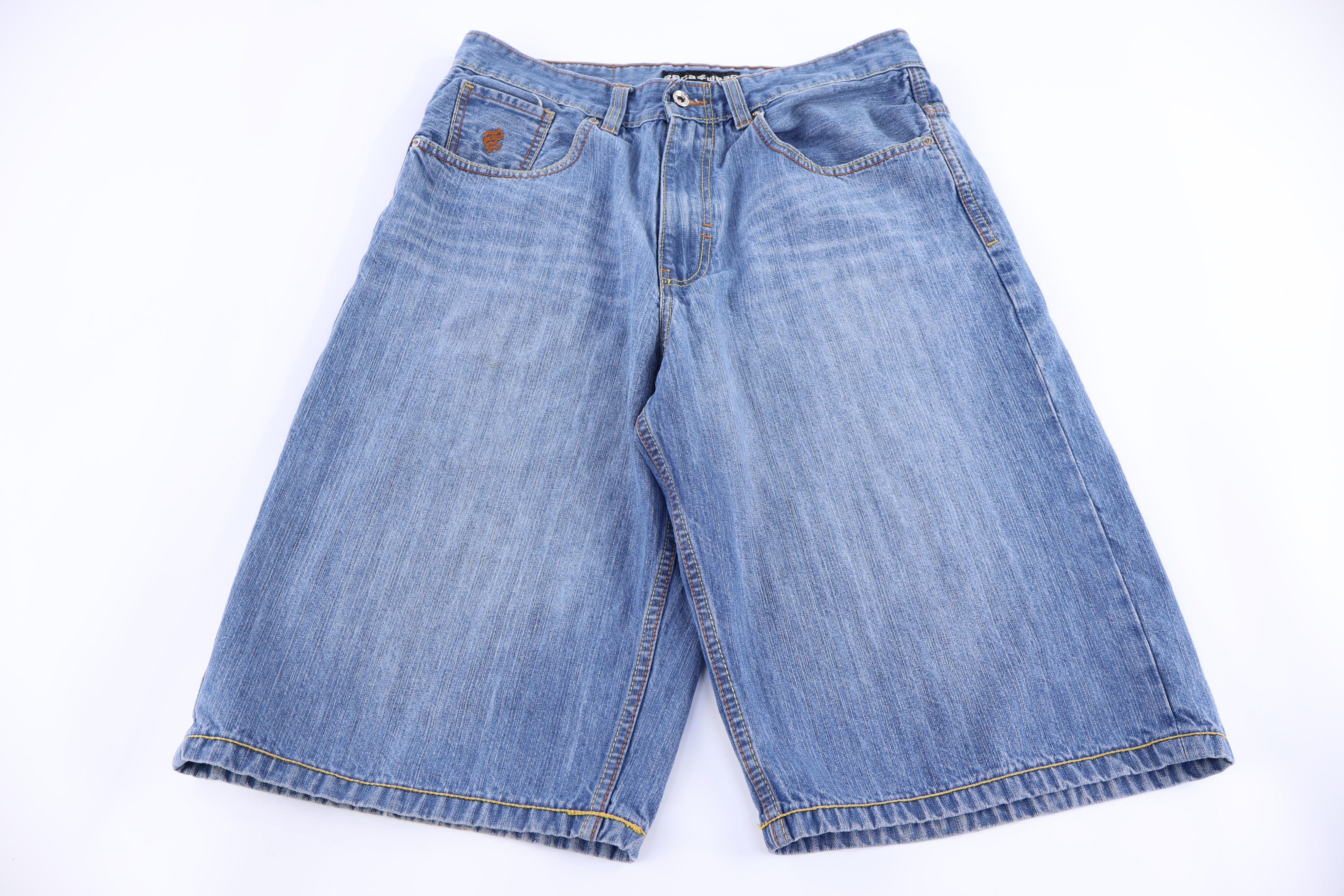 Rocawear Medium Wash Denim Shorts