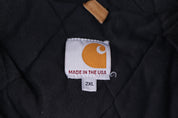 Carhartt Logo Patch Tan Full Zip Jacket