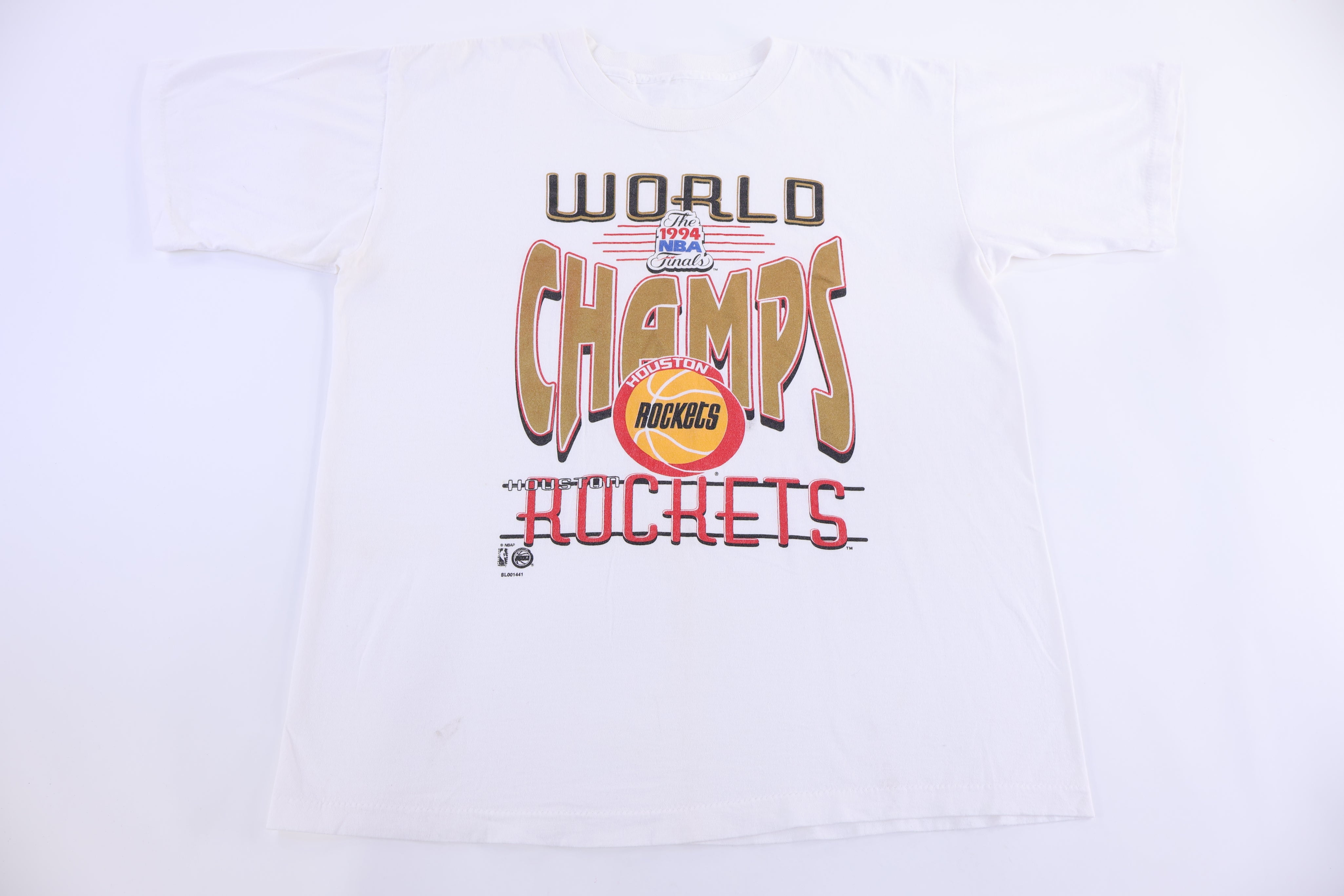 1994 Houston Rockets Basketball World Champions T-shirt