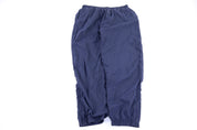 90's Reebok Embroidered Logo Blue Track Pants