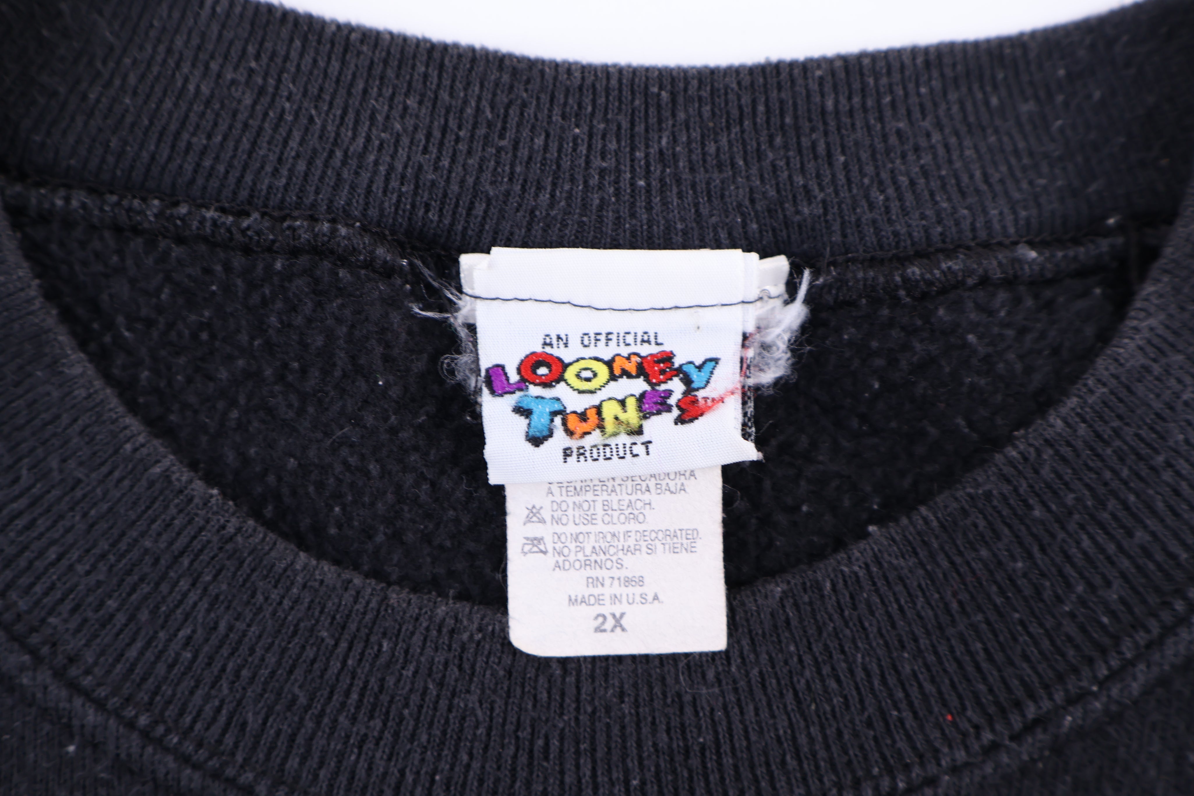 Youth 90's Looney Tunes Taz The Devil Sweatshirt