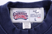 Vintage Purdue University Embroidered Sweatshirt