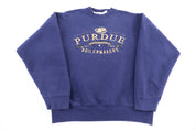 Vintage Purdue University Embroidered Sweatshirt