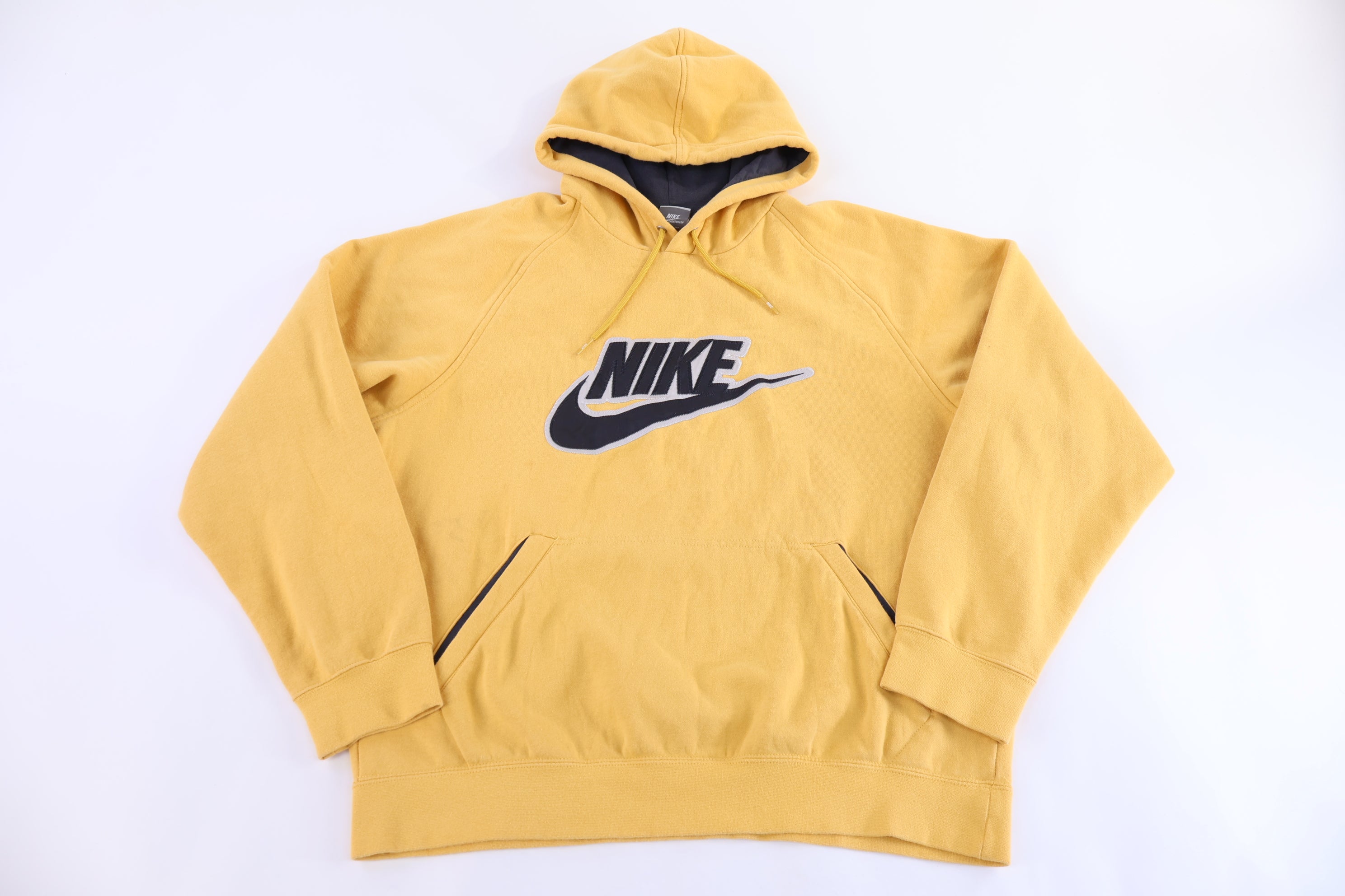 Vintage Nike Embroidered Logo Pullover Hoodie