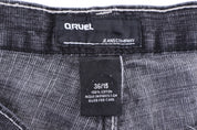 Y2K Qruel Dark Wash Denim Shorts