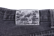 Y2K Qruel Dark Wash Denim Shorts