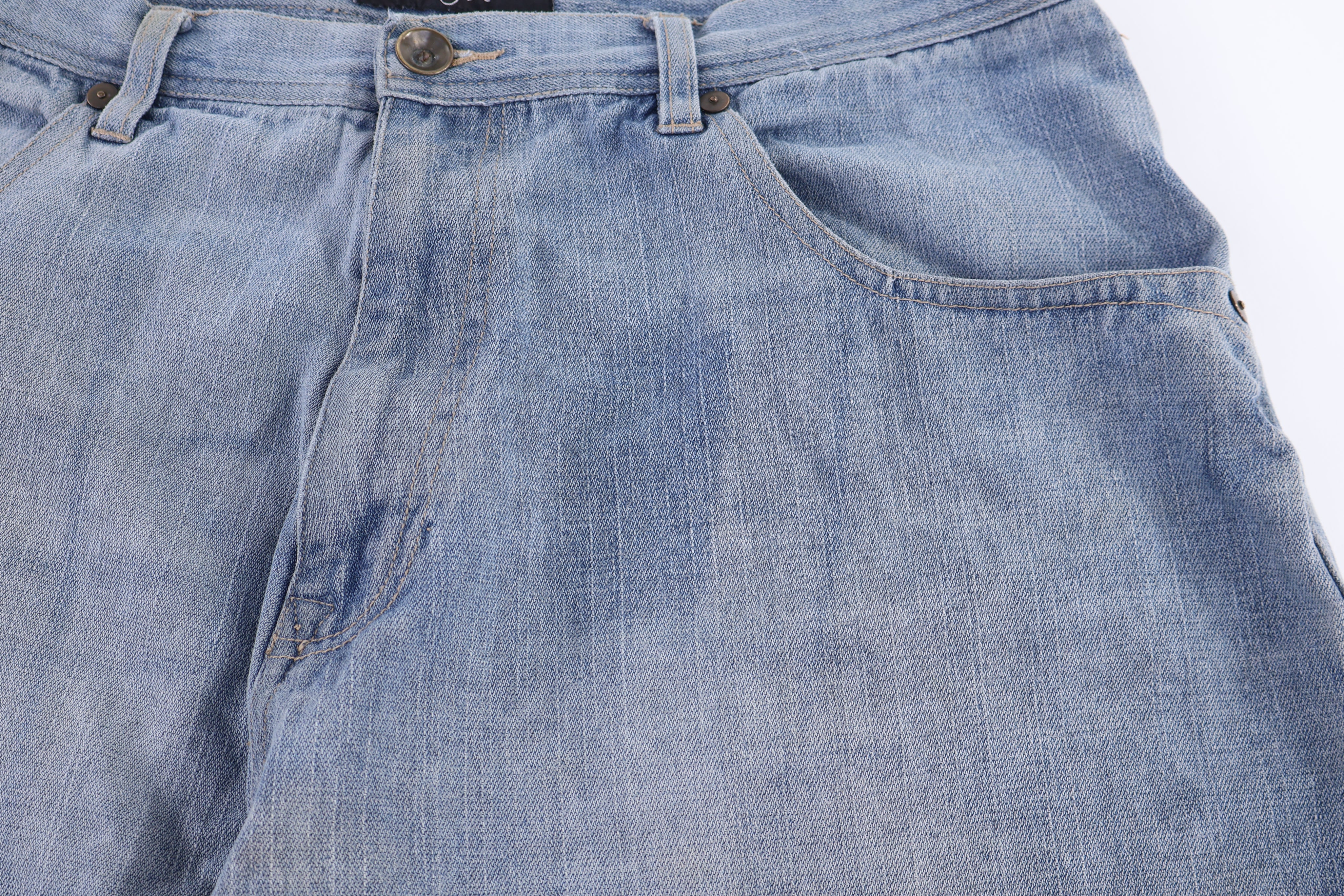 Sean John Light Wash Denim Shorts