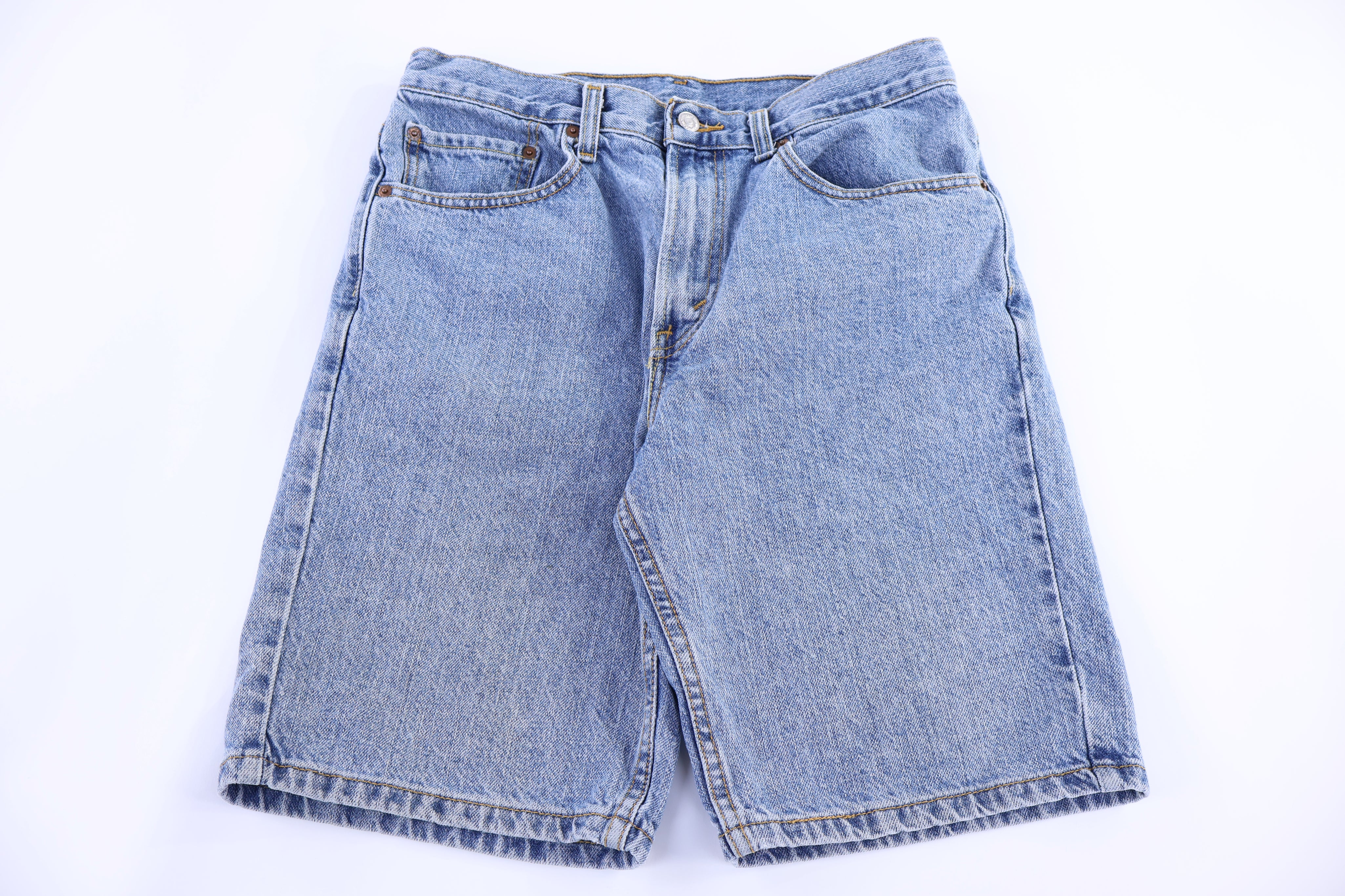 Levi's 505 Medium Wash Denim shorts