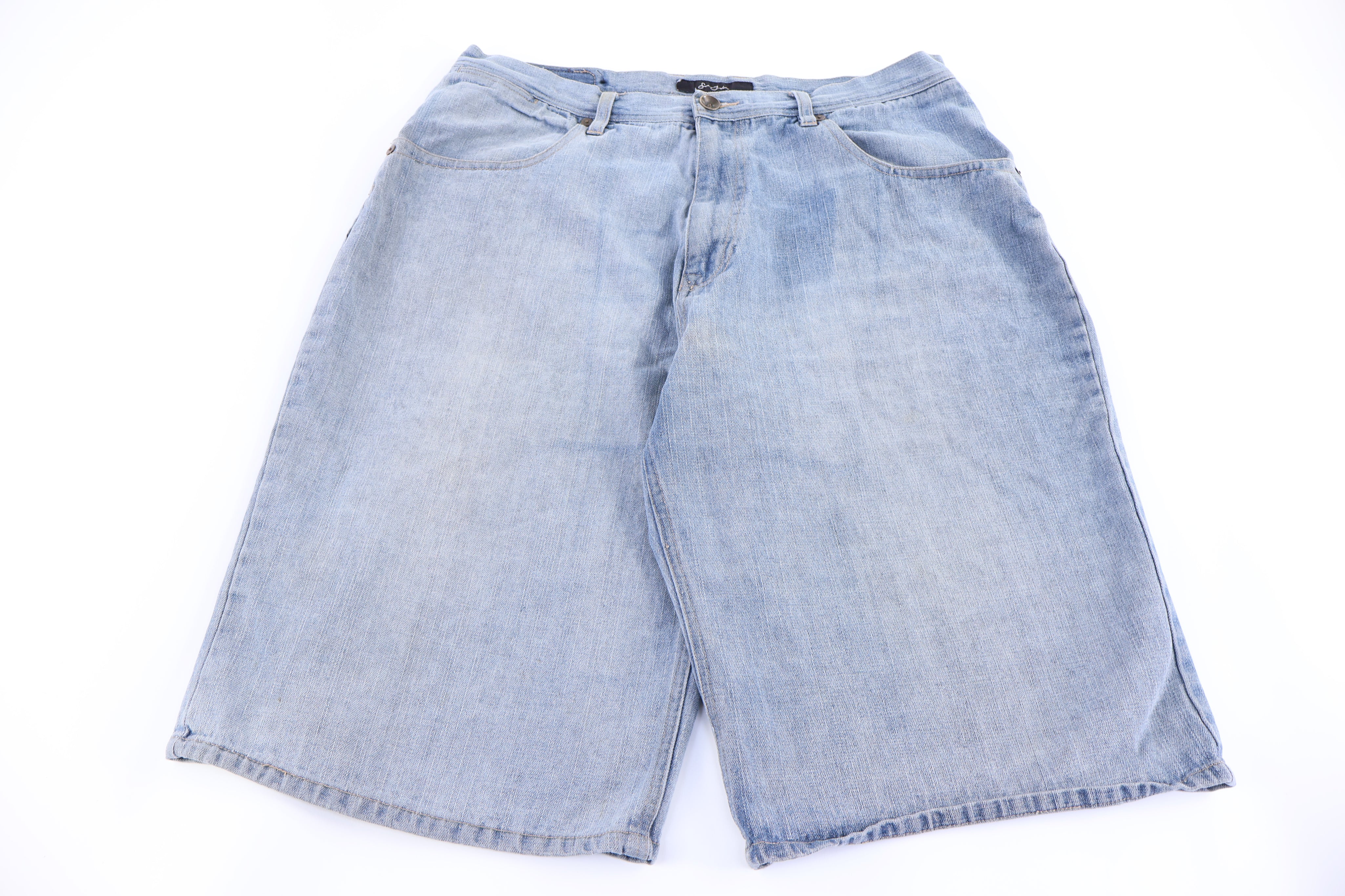Sean John Light Wash Denim Shorts
