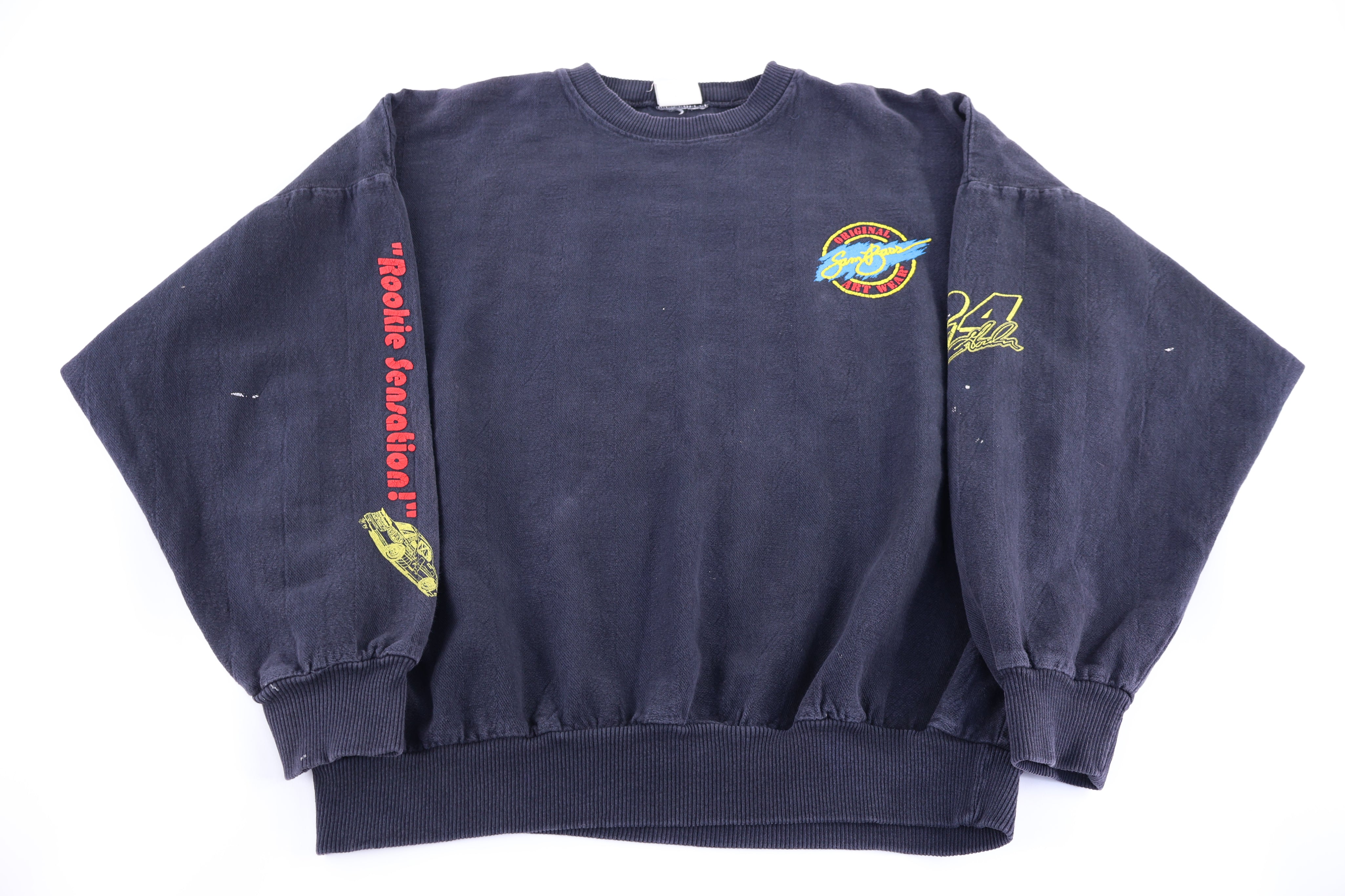 90's Sam Bass Rookie Sensation Racing Sweatshirt