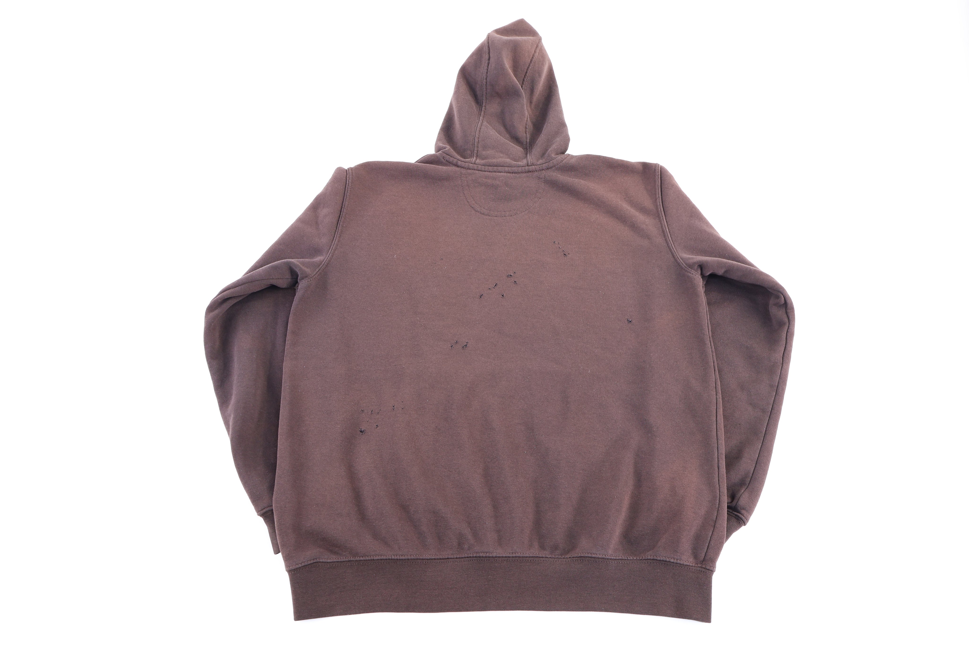Carhartt Logo Patch Brown Pullover Hoodie